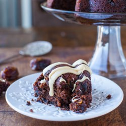 Chocolate Molasses Cake w/ Baileys