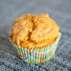 2 ingredient pumpkin muffins