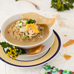 Mushroom, Leek Soup