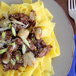 Papardelle with Hoisin Duck