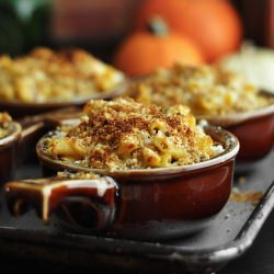 Pumpkin Mac and Cheese