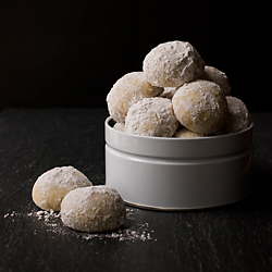 Cardamom Snowdrop Cookies