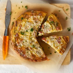 Double-Cheese Frittata