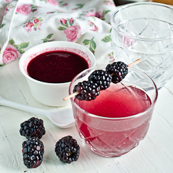 Blackberry Lavender Soda