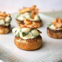 Green Bean Casserole Stuffed Shroom