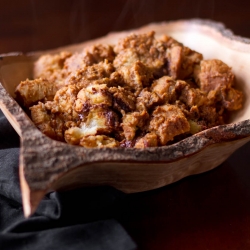 Slow Cooker Pumpkin Bread Pudding