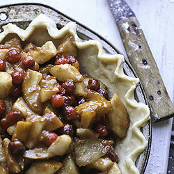 Cranberry Pear Pie