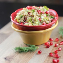 Farro and Pomegranate Salad