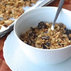 Coconut, Cherry, and Chia Granola