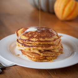 Pumpkin Souffle Pancakes