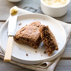 Oatmeal Nutella Scones