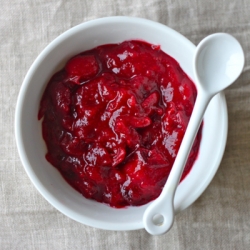 Spiced Cranberry Sauce