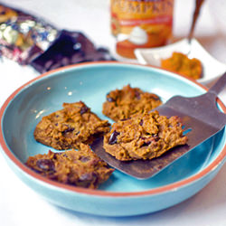 Flourless Vegan Pumpkin Cookies