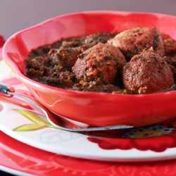 Healthy Turkey Crockpot Meatballs