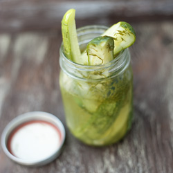 Dill Refrigerator Pickles