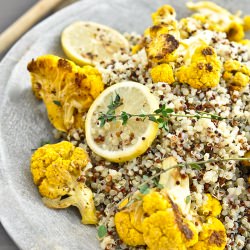 Colorful Cauliflower Quinoa