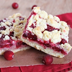 Cranberry-Lemon Squares