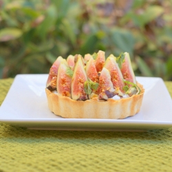 Fig and Mint Tartlet