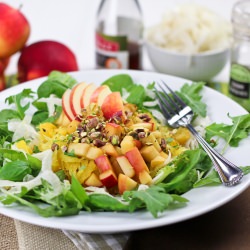 Spaghetti Squash Fennel & Apple