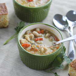 Hearty Chicken Bacon Soup