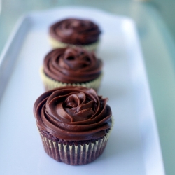 Chocolate Cupcakes with Nutella