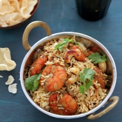 Keralan Prawn Biryani