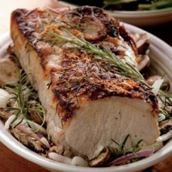 Rosemary Crusted Pork Loin