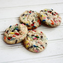 Funfetti Cake Mix Cookies