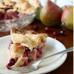 Cranberry Pear Pie