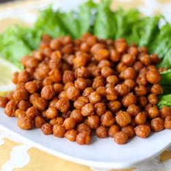 Spicy Roasted Chickpeas