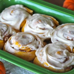 Pumpkin Cinnamon Rolls