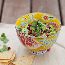 Pomegranate Guacamole