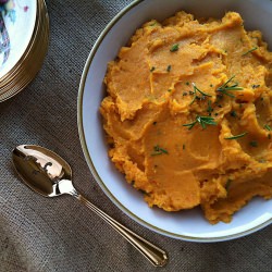 Rosemary Mashed Sweet Potatoes