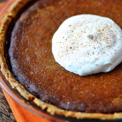 Pumpkin Mascarpone Pie