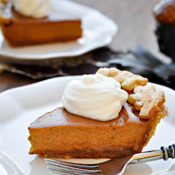 Pumpkin Pie with Dulce de Leche