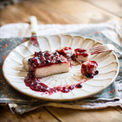 Rosemary Pork Chops with Cranberry Glaze