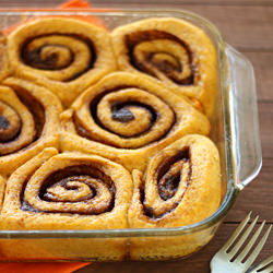 Sweet Potato Cinnamon Rolls