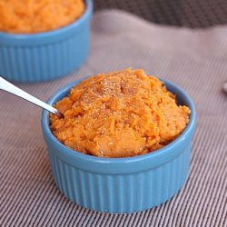 Mashed Coconut Sweet Potatoes