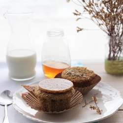 Amaranth and Oat Muffins