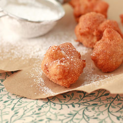 Beer and Apple Fritters