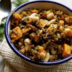 Wild Rice & Butternut Squash Salad