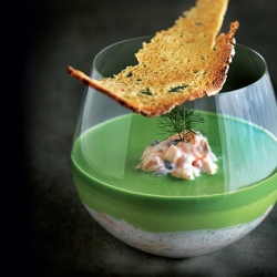 Potted Salmon with Cucumber