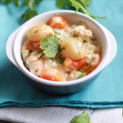 Fish and Scallop Casserole