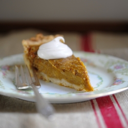 Dairy Free Pumpkin Pie