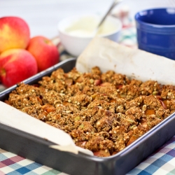 Pumpkin and Apple Crumble