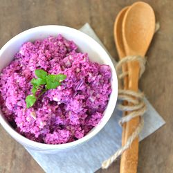 Red Cabbage Pesto