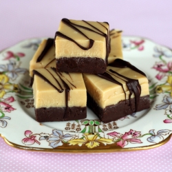 Salted Choc and Caramel Fudge