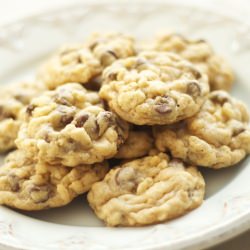 Rice Crispy Chocolate Chip Cookies