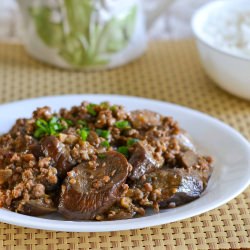 Eggplant with Chili Garlic Sauce