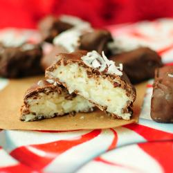 4 Ingredient Coconut Cream Bars